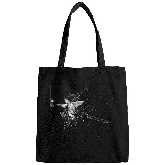 Girl On Dragonfly Bags