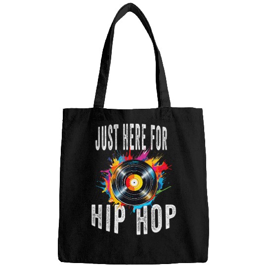 Hip Hop Men Women Boys Old School 90s Music Rap 50th Year Bags