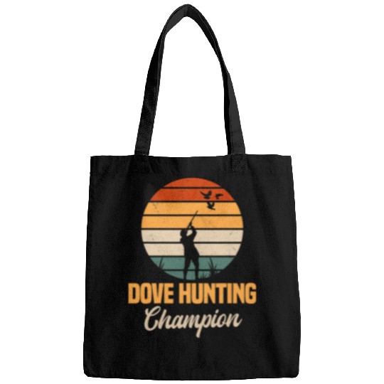 Dove Hunting Retro vintages Bird Pigeon Hunter Huntress Bags