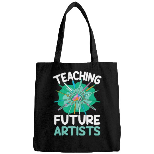 Art Teacher Clothes Artist for Men Women 2 Bags