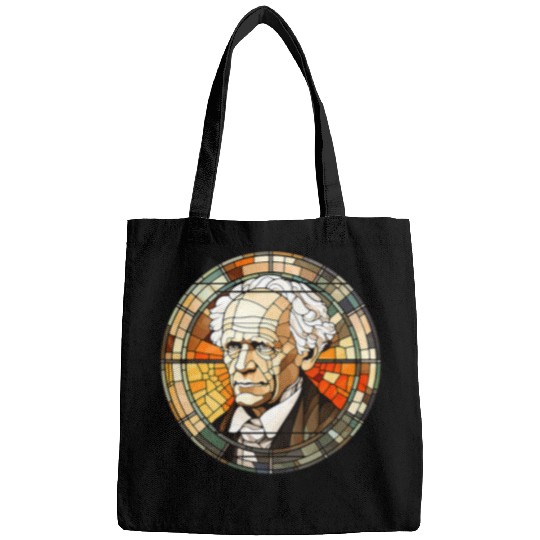 Arthur Schopenhauer Stained Glass 22 Bags