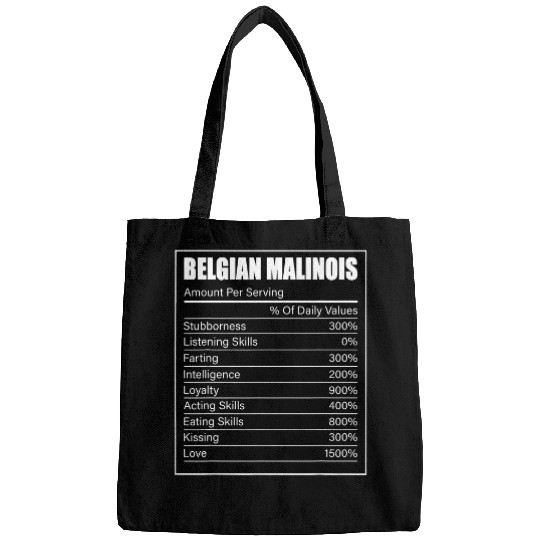 Belgian Malinois Facts Dog Lover Belgian Malinois Bags