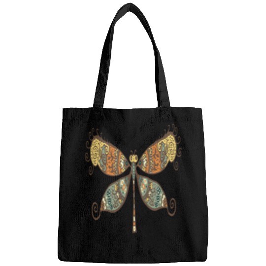 Graphic Insect Dragonfly Dragon Fly Bags