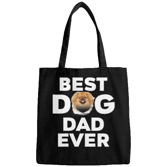 bests Dog Dad Ever Pekingese Lovers Bags