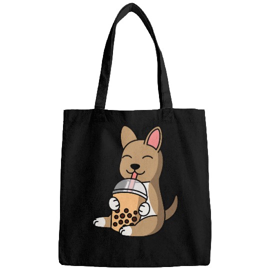 Boba Bubble Milk Tea Chihuahua Dog 2 Bags