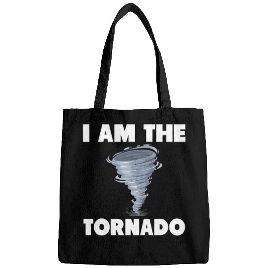 I Am The Storm Tee Twister Tornado Hurricane Meteorologist Bags