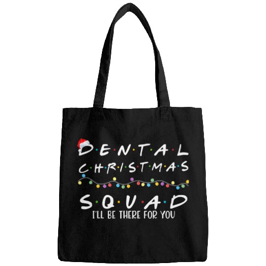 Christmas Dental Squad Hygienist dentists Outfit Costume Bags