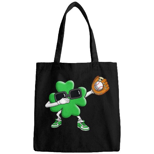 Boy Saint Patricks Day Baseball Pitcher Batter Catcher Bags