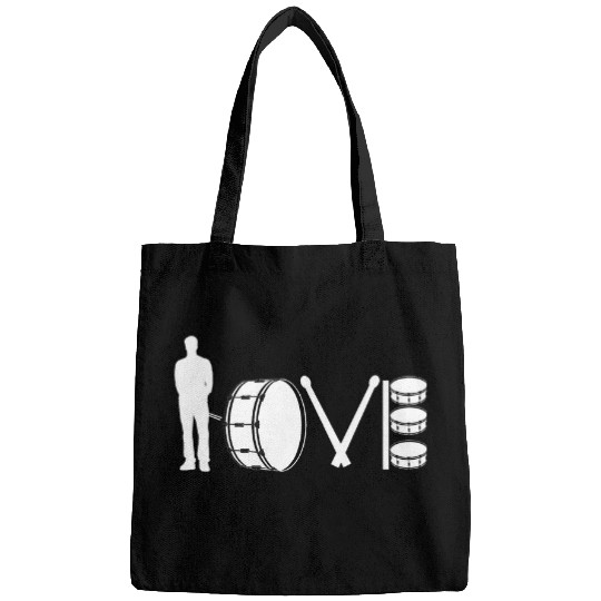 Drummers Drumming Gifts Drum Love Drums Drummer Bags