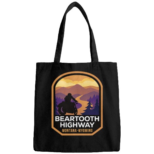 Beartooth Highway Montana Wyoming Motorcycle Biker Bags
