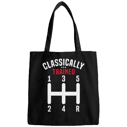 Classically Trained Stick Driver Manual Transmission Car Bags