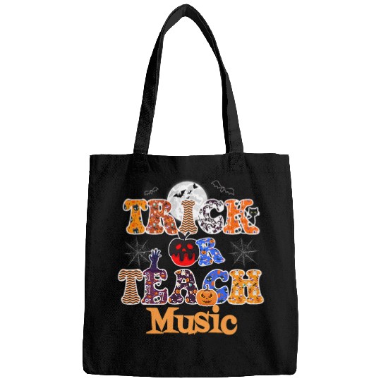 Elementary Music Teacher Trick or Teach funny Halloween Bags