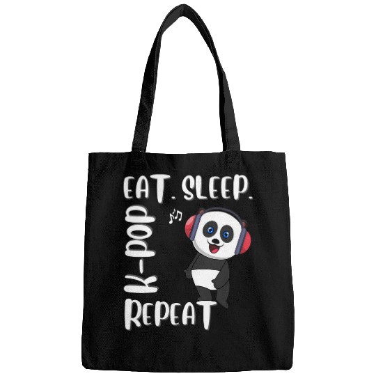 Eat  Sleep  K Pop  Repeat  Korean Music Bags