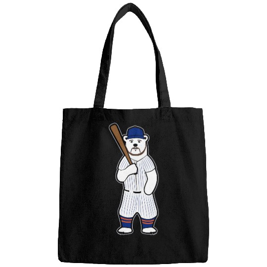 Baseball Polar Bear Pete Bags