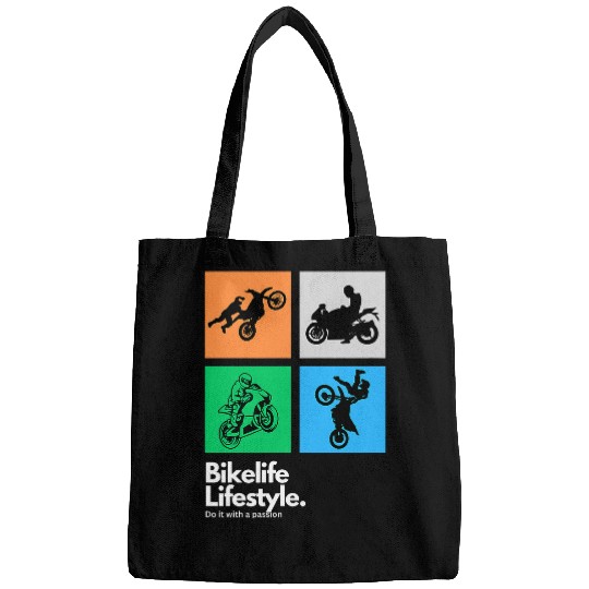 Bikelife Lifestyle Motorcycle Dirtbike Quad Cube Tricks Bags