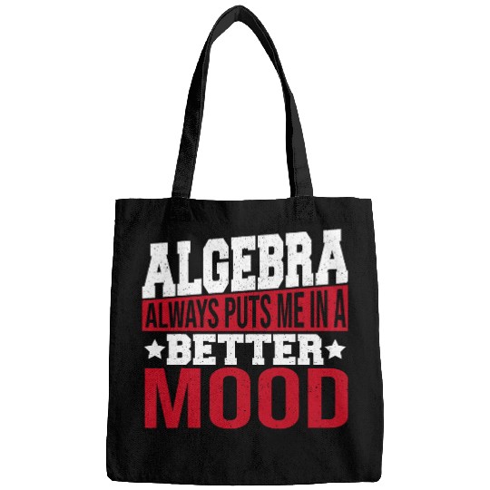 Formulas Math Teacher Algrebra Bags