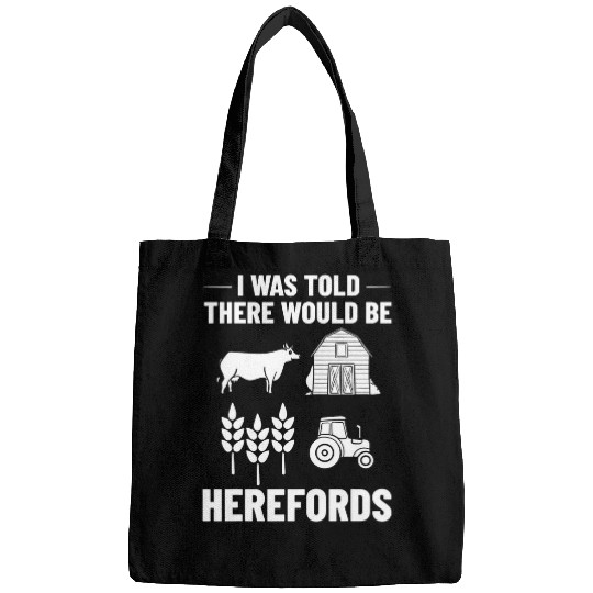 Cow Lover Hereford Cow Cattle Bull Beef Farm 24 Bags