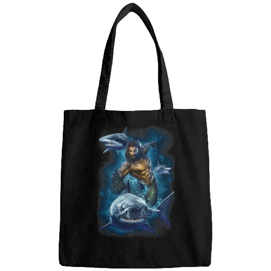 Aquaman Movie Swimming with Sharks Bags