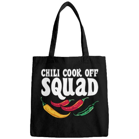 Funny Chili Cook Off Squad Hot Spicy Food Pepper Bags