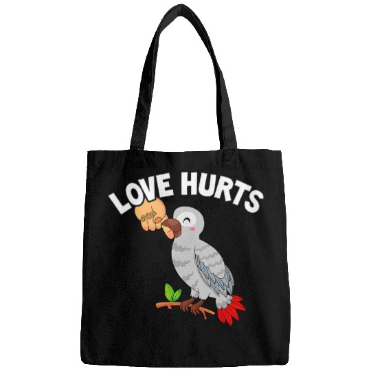 Love Hurts African Grey Parrot Love Hurts African Grey Bird Bags