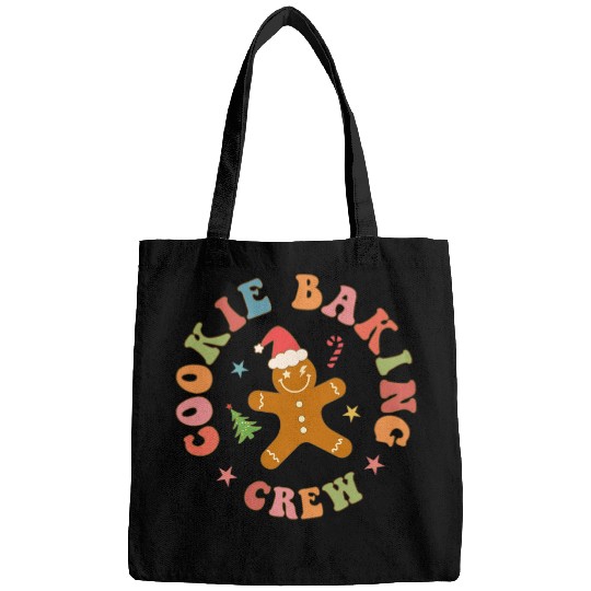 Cookie Baking Crew Christmas Festive Holiday Baking Design Bags