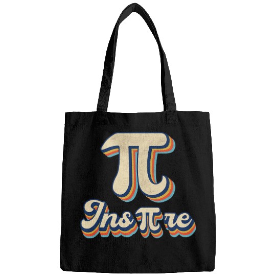 Inspire Pi Spiral Novelty Math Geek 3 14 Pi Day Vintage Bags