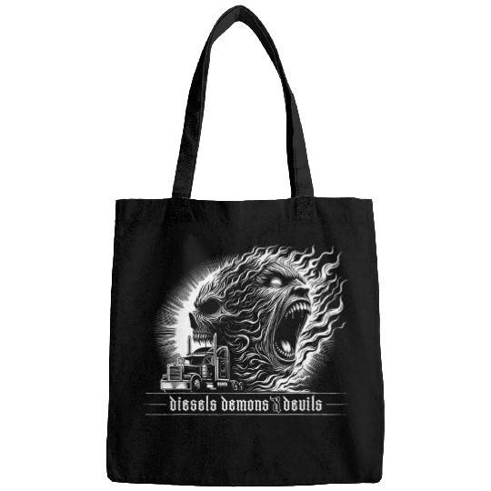 Diesel Truck Diesels Demons and Devils Big Rig Truck Driver Bags