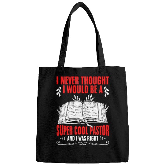 I Never Thought Christian Preacher Bible Sermon Cool Pastor Bags