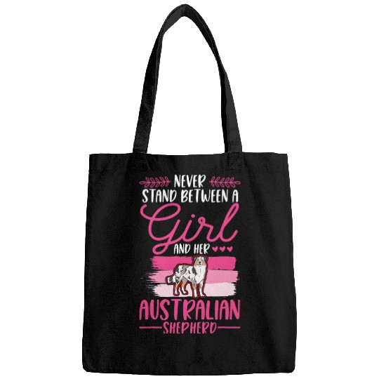 Australian Shepherd Girl Aussie Australian Shepherd Bags