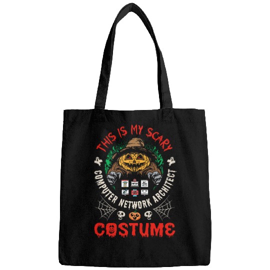Halloween Computer Network Architect Network Design Engineer Bags