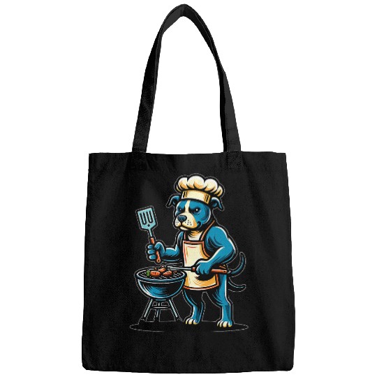Cook Pitbull Dog Chef Puppy Lover BBQ Grill Cooking Bags