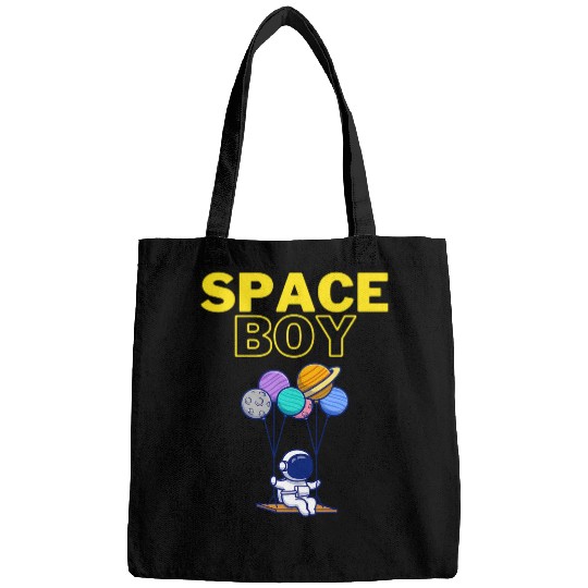 Astronaut Stuff Outer Space Boy Galaxy Balloon Cute Spaceman Bags