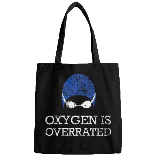 Swimming Pool Oxygen is Overrated Funny Swimming Swim Team Gift Bags