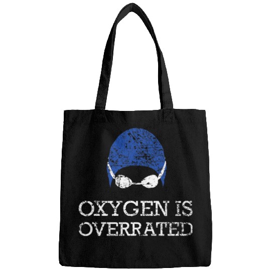Swimming Pool Oxygen is Overrated Funny Swimming Swim Team Gift Bags