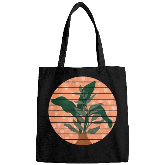 Beautiful floral print Abstract art Bags