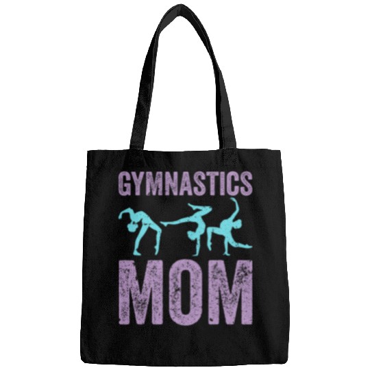 Cool Gymnastics Mom Quote Mother Women Gymnast Daughter Bags