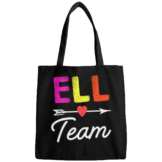 ELL TEAM Crew Squad English Language Learner School Staff Bags