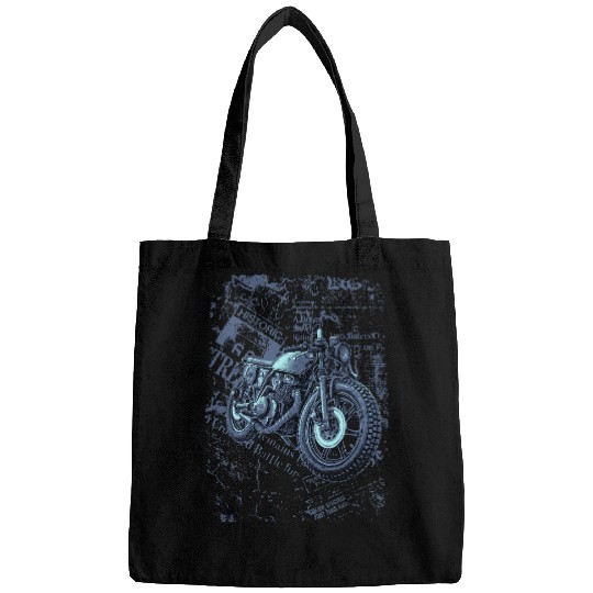 Biker Old School vintages Rider Motorcycle Design Bags