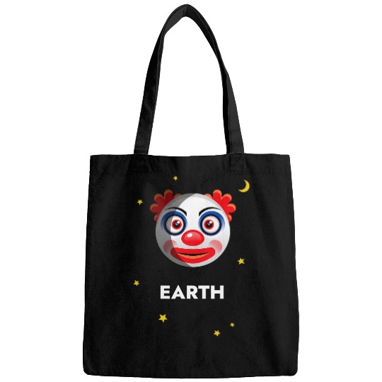 Funny Clown World Clownworld Planet Earth Bags