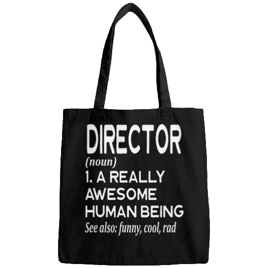 Director Definition Funny Movie TV Radio Music Theater Dance Bags