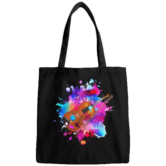 Instrument Music Violin Player Violin Abstract Fiddle Bags