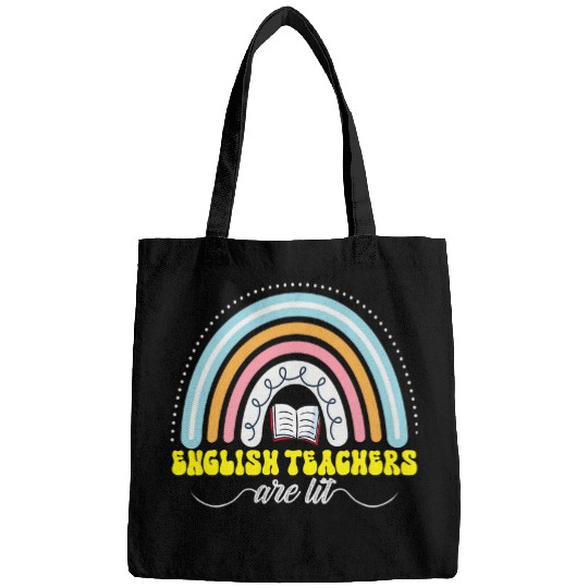 English Teachers Are Lit Funny English Language Literature Bags