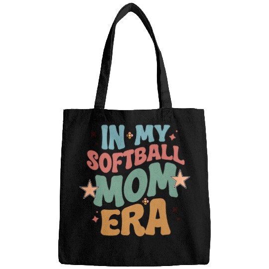In My Softball Mom Era Mom Softball Life Game Day Softball Bags