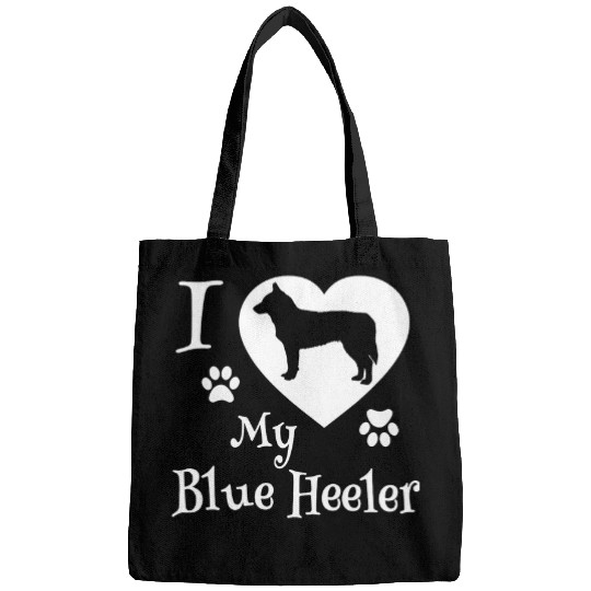 Blue Heeler Design for Blue Heeler Dog Lovers 2 Bags