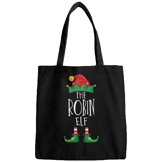 Robin Elf Funny Family Matching Group Christmas Party Elf Bags