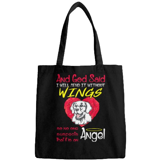 Kuvasz Angel Without Wings Gift Bags