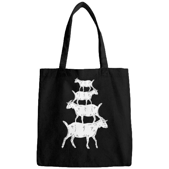 Four Buck Goats Farm Animal Farmer Ranch Life Bags