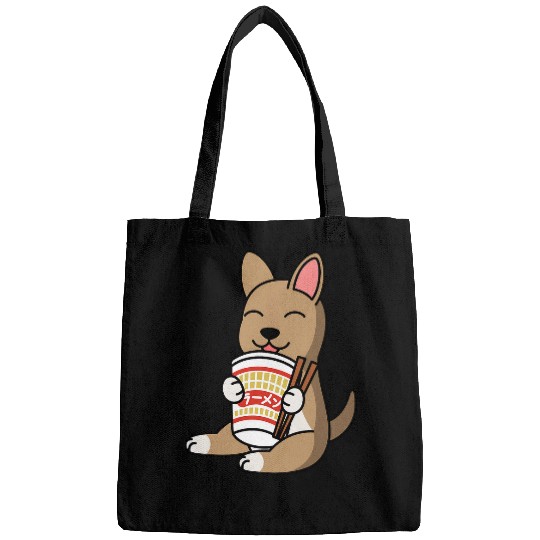 Chihuahua Eating Instant Ramen Noodles Dog Bags