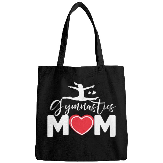 Cool Gymnastics Mom Quote Mother Women Gymnast Daughte Bags