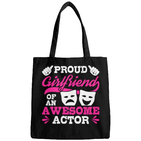 Girlfriend Of Actor Actress Expert Acting Quotes Graphic Bags